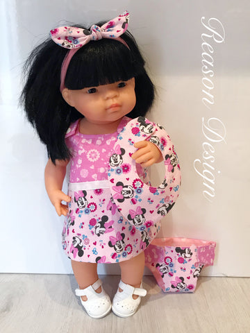 Medium Doll 4pc clothing set