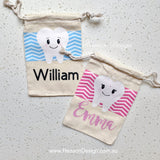 Personalised Tooth Fairy Bags (ships 1-3 days)