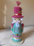 Crochet Nutcracker Christmas Decoration
