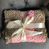 Neapolitan Cross handmade crochet blanket