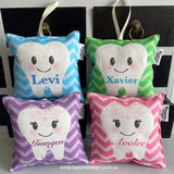 personalised tooth fairy pillow