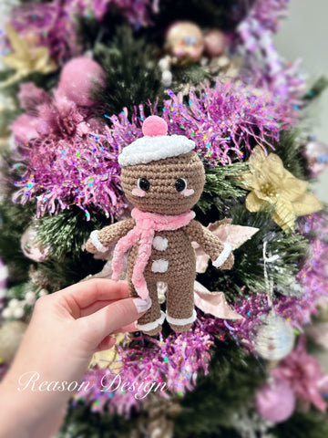 Crochet Cheeky Gingerbread Man