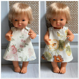 SALE reversible medium doll dress