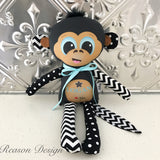 Personalised Monkey toy girl/boy