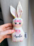 Personalised mini bunny