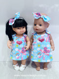 38cm Miniland doll BabyBorn dress
