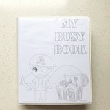 Busy book - blue boy