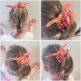 Top knot scrunchies